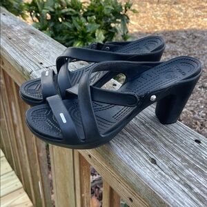 Crocs Cyprus IV Heel Sandals-Sz 11